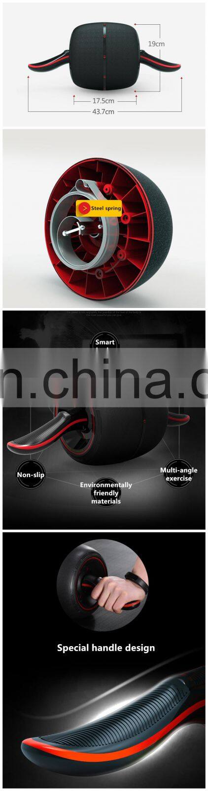 Hot Sell High Quality Abdominal Fitness Rebound Ab Wheel Roller With Knee Mat