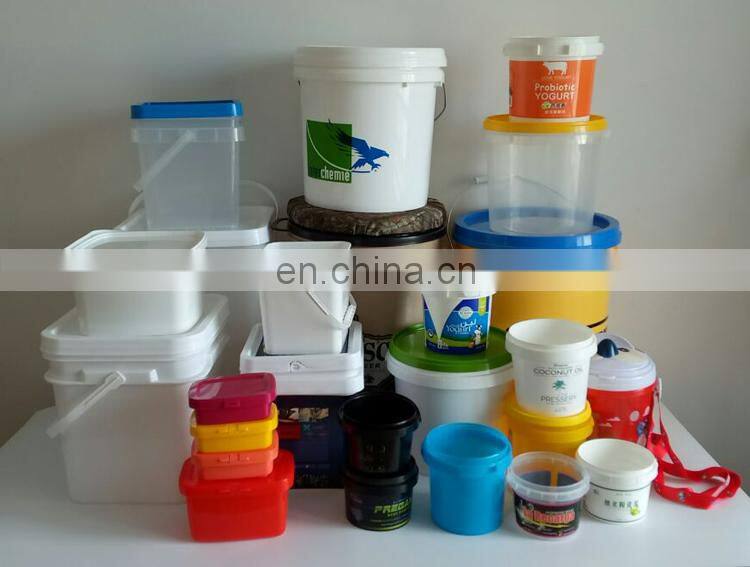 100%virgin PP Material Food Grade Plastic Bucket Plastic Pail for Paint
