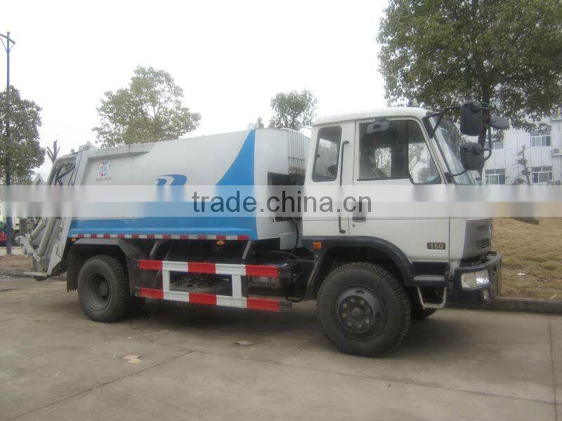 Dongfeng 10m3 garbage compactor truck