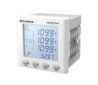 PD194Z-9HY lcd multi function 3 phase power meter 485 output 4-20ma