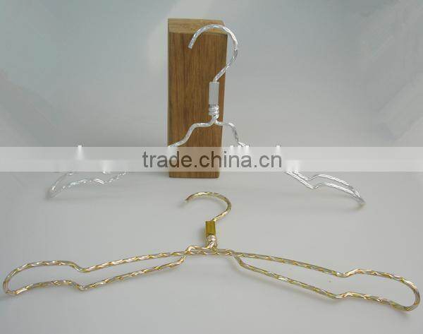 great wire hanger silver metal hangers with smooth surface