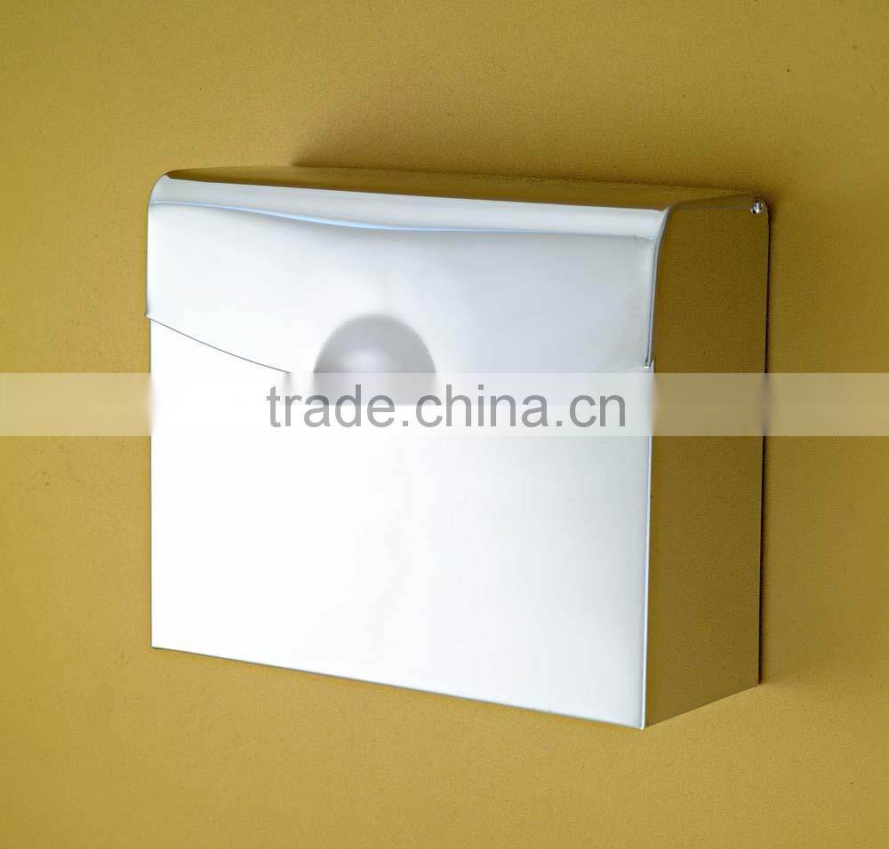 Wesda Wall mount toilet accessories Mirror polished stainless steel fold napkin holder