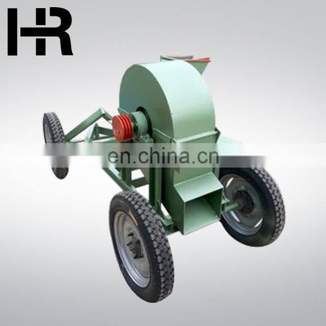 wood crusher machine for sawdust with diesel moter