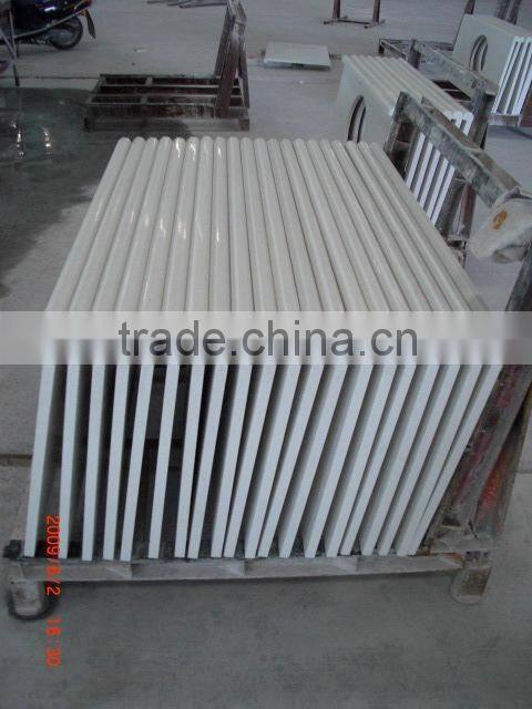 White Quartz Vanity Tops for USA Hospitality Project