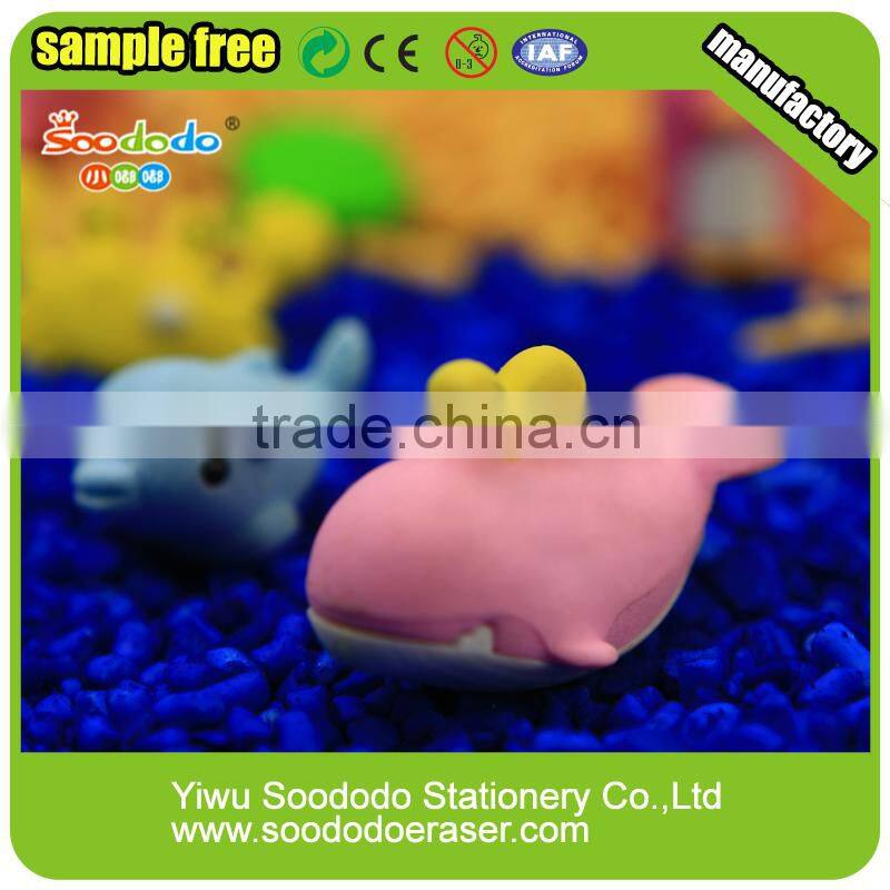 3D monster ET Space Man Erasers