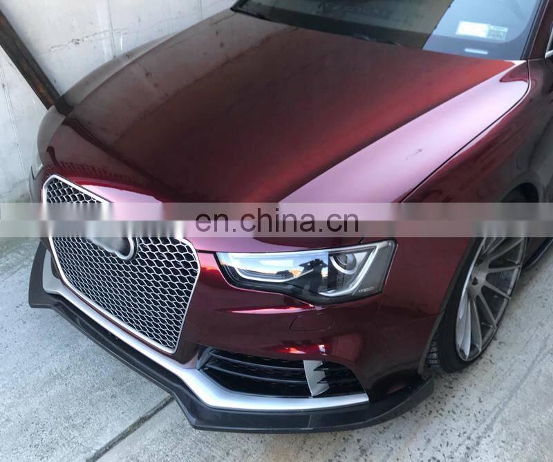 Runde Original Car Carbon Fiber Material Body Parts Front Rear Lip Side Skirt For 2012-2016 Audi RS5 Body Kit