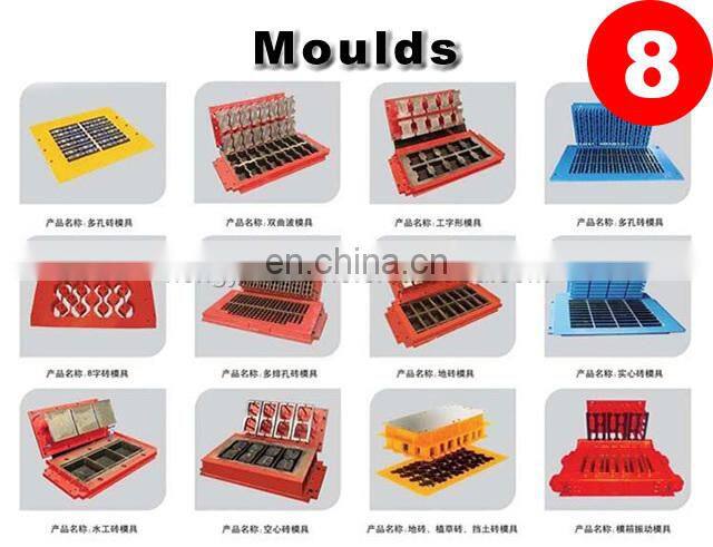 automatic clay brick making machine/ethiopia brick making machine/hollow block making machine