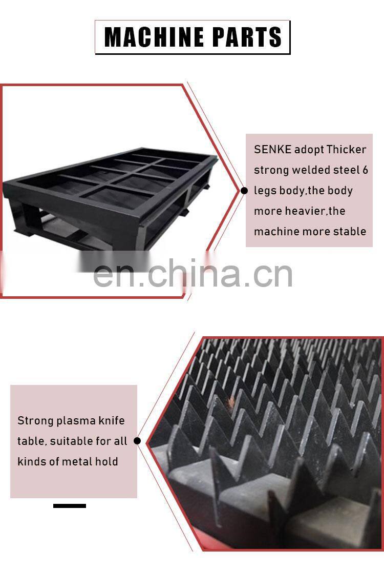 Professional CNC Metal Cutting Machine 1325 1530 Plasma Cutters for Sale with Start Control System