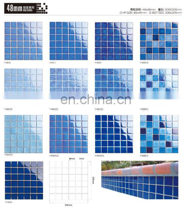 Swimming Pool Glazed Looks Like Marble Discontinued Ceramic Tile