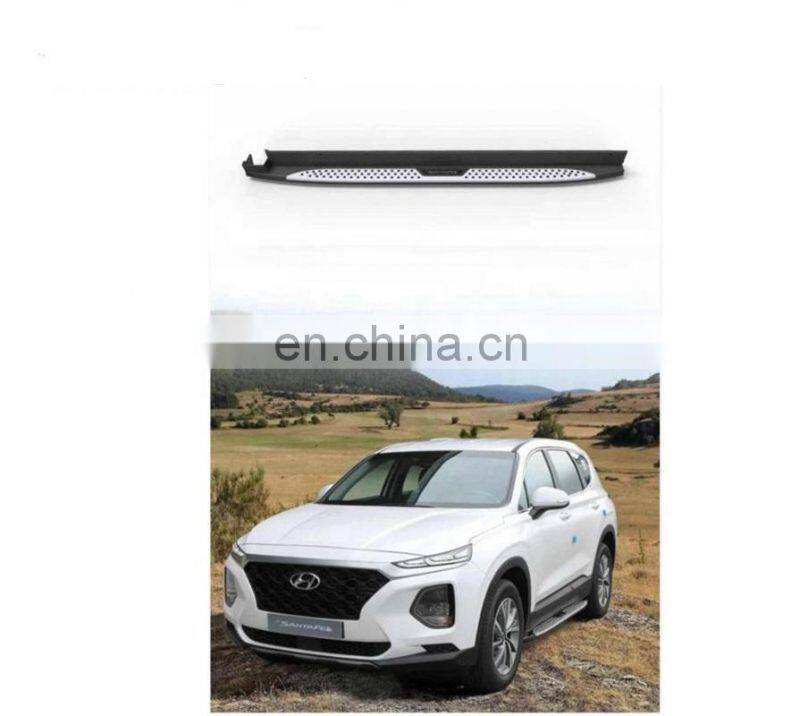 Aluminium Running Board Fit for 2019 Hyundai Santa Fe IX45