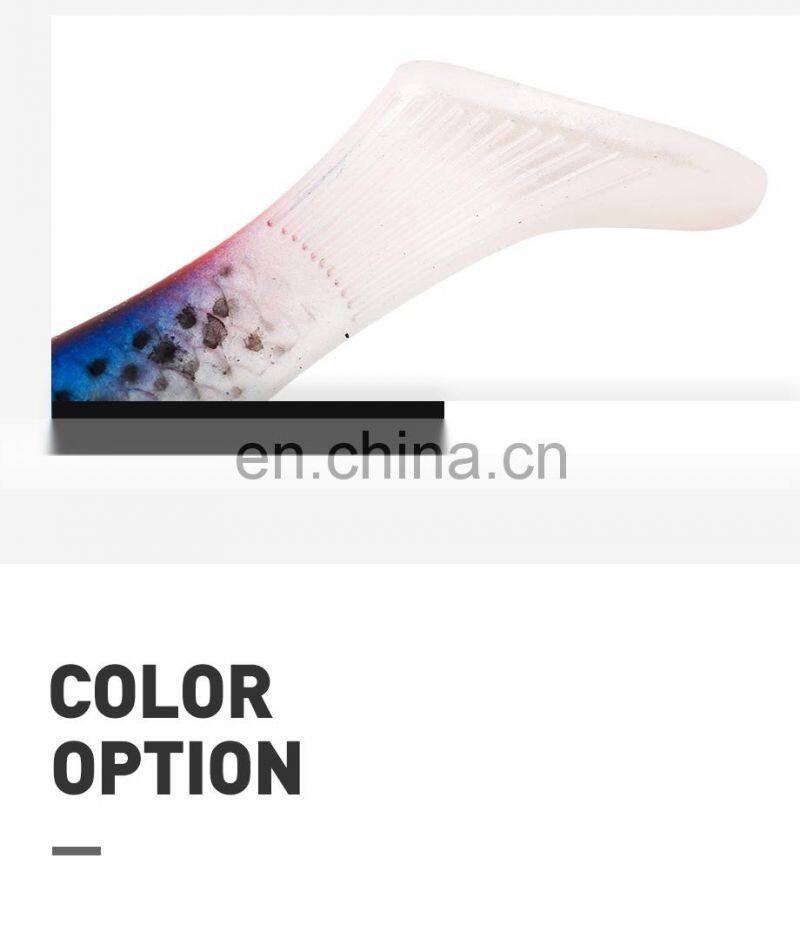 JOHNCOO China Factory Customized 3D Eye Big Size 15cm 36g Pike Bait Soft Fishing Lures