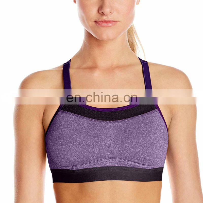 Custom Design Printed Gym Yoga Sports Inner Wear Fitness Bra Seamless Bodybuilding Sport Bra