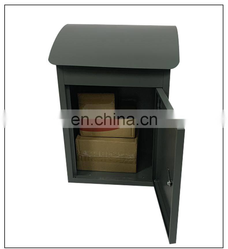 Most popular product in asia black mailbox american mail box parcel box