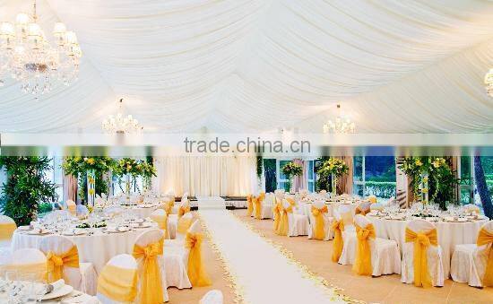 500 People Used durable frame waterproof fabric wedding canopy