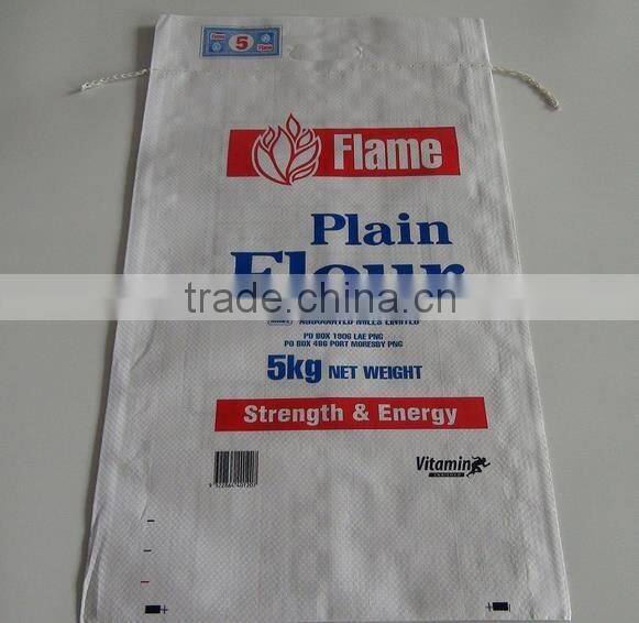 High Quality 25KG PP Woven Bag, Flour Bag, Plain PP Woven Flour Bag