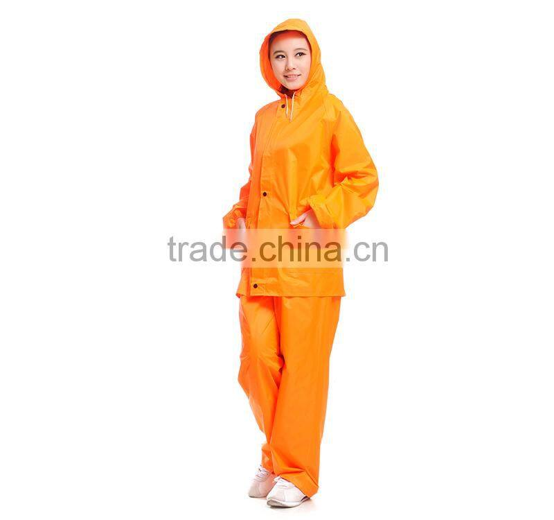 fashion rainproof women police rain jacket