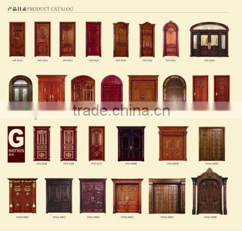 pre-hung solid wood doors