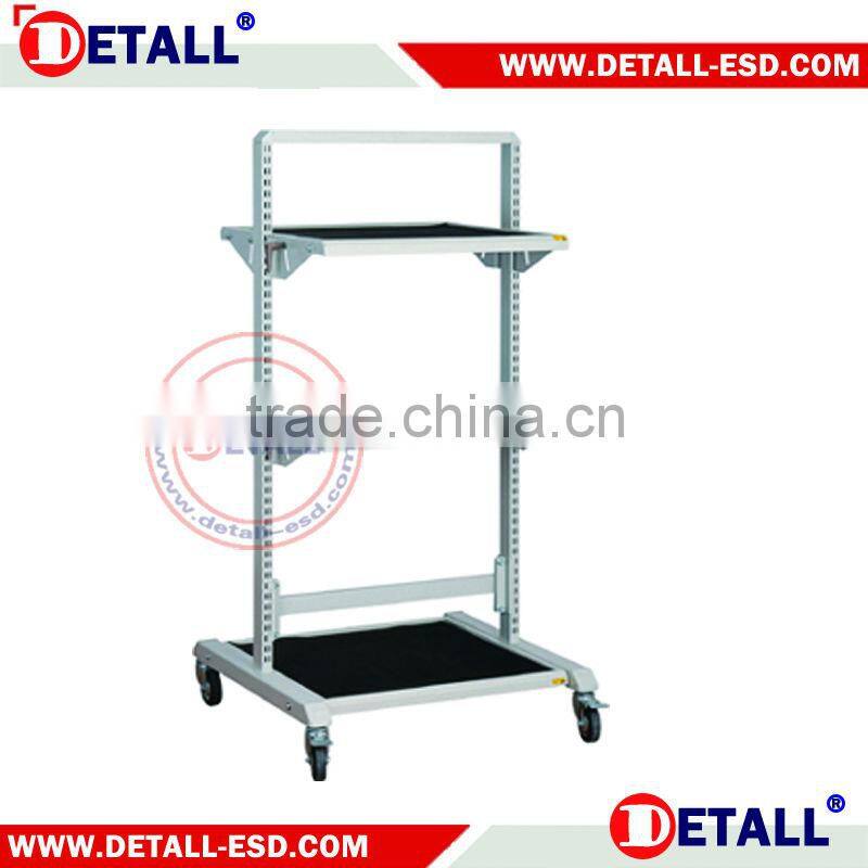 Revolving ESD trolley for factory