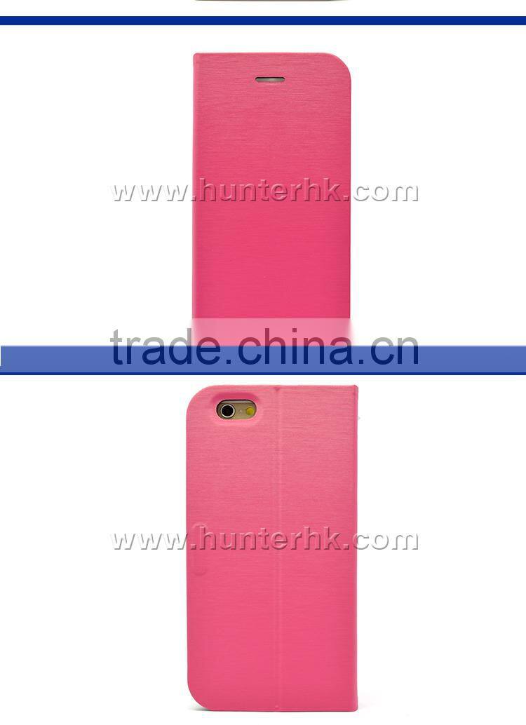 Flip Grip Ultra Thin For IP6 4.7 Leather Book Case