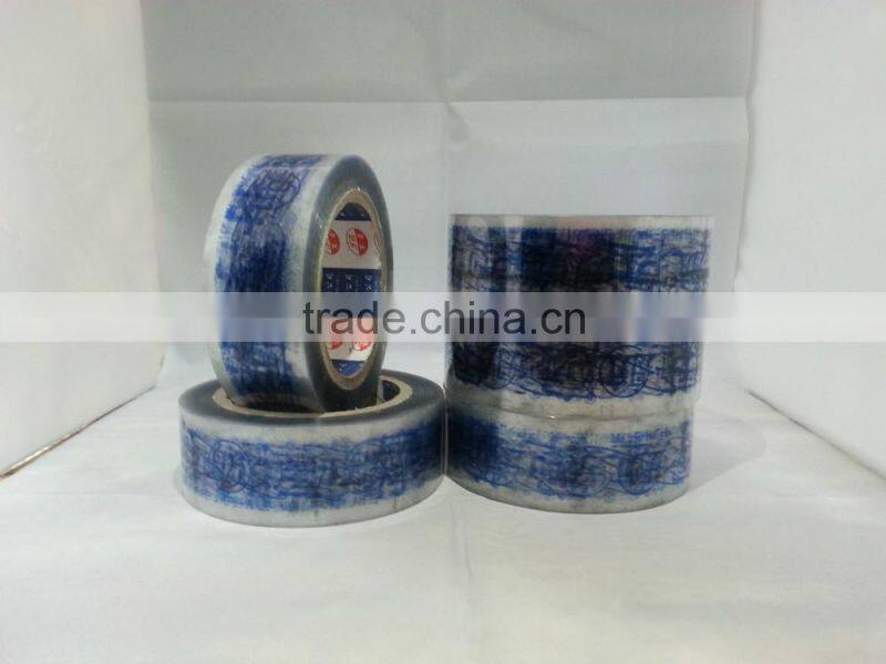 Bopp Custom Logo Printed Clear Packing Tape Transparent Adhesive Tape from China Manufactuer