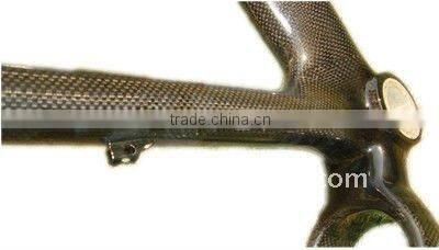 MTB carbon fiber bike frame 3k finish