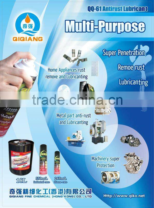 Anticorrosive oil / Lube Silicone Spray QQ-33