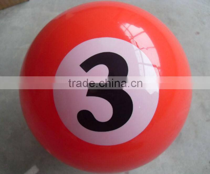 PVC Number Printed Toy Ball