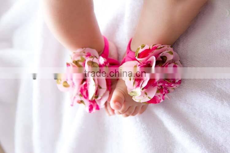 lovely baby barefoot sandals.for Boutique,gift 2014
