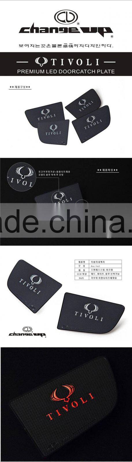 Tivoli LED Black Metal Inside Door Catch