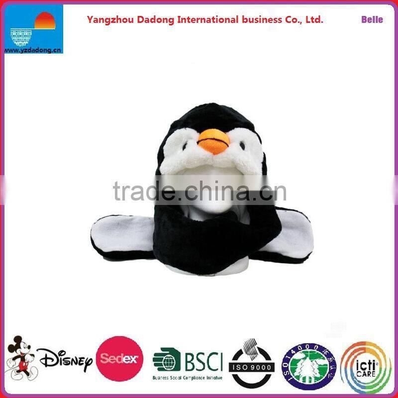 PLUSH HAT,BABY HAT,PLUSH CUTE ANIMAL PENGUIN HAT FOR BABY