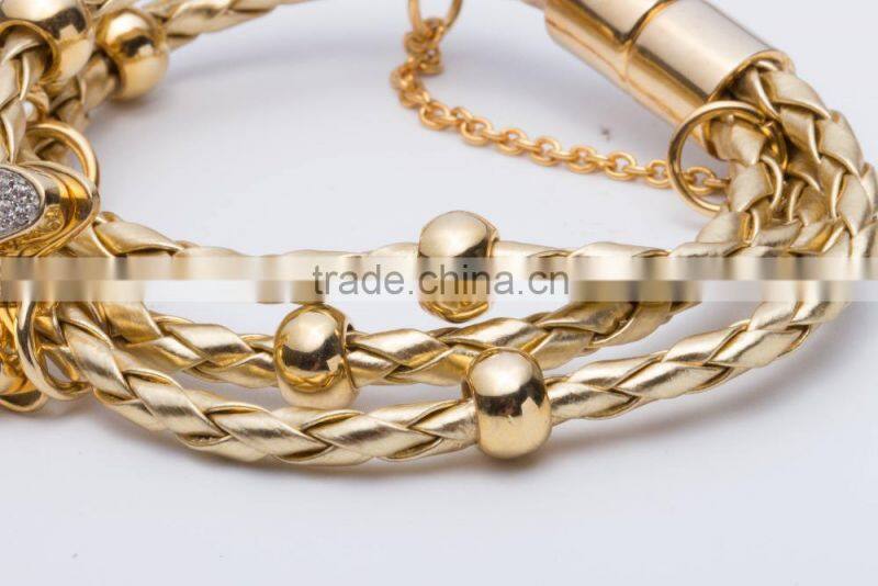 2015 Hot Sale Gold Bracelet Designs Children