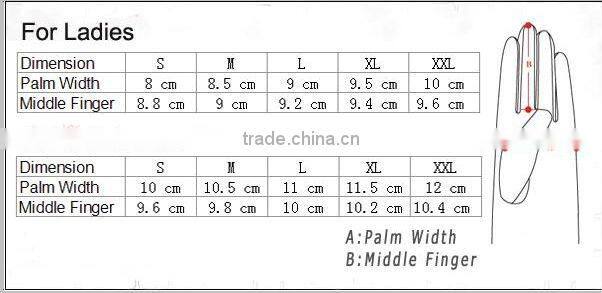 winter lamb leather and woolen knitted gloves