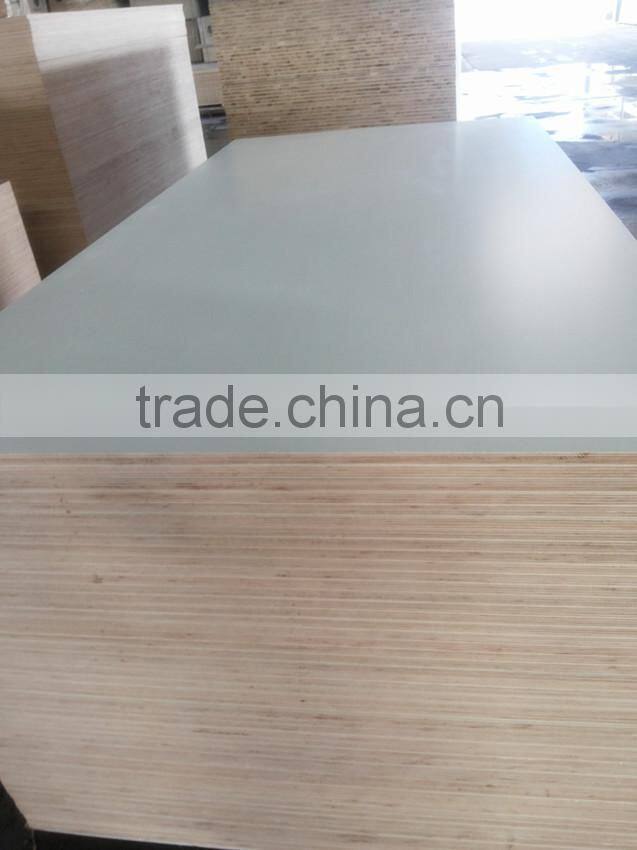 1220x2440mm popular core melamine faced plywood sheet