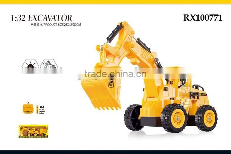 Cheap plastic toy truck with light