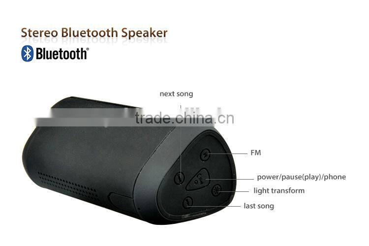 Bass Sound Wireless Portable Stereo Bluetooth Speaker for outdoor use