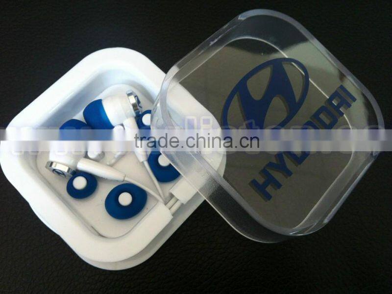 Cheap custom logo earphones china wholesale