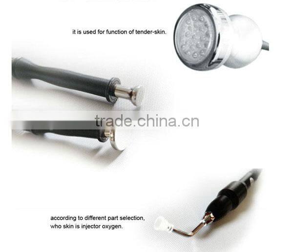 Stand skin rejuvenation/anti-aging inhale oxygen machine/oxygen therapy facial machine