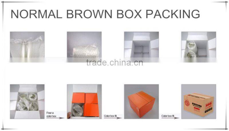 2016 hot sale glass jar with decal