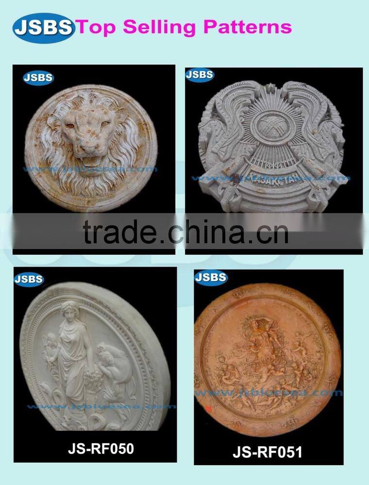 decorative hand carved whiet marble relief nude sculpture