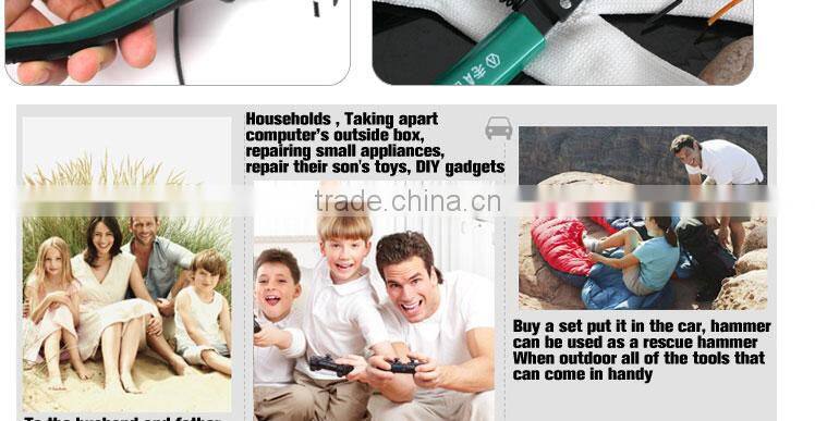 LAOA 11pcs Home use Hardware hand tool repair set,Electrician tool set