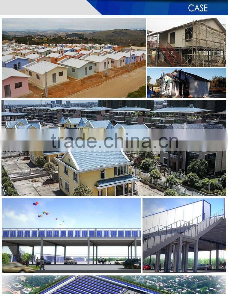 south america agrement certificated high quality modular house/iso9001 testing movable fast assemble kit prefab house
