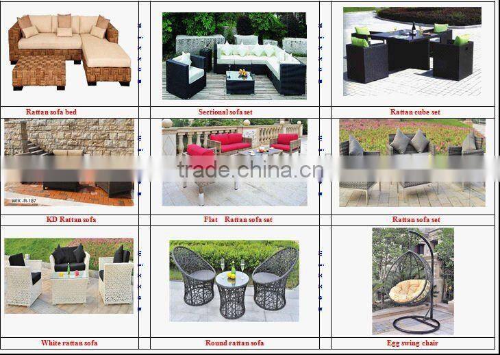 round garden table and chairs