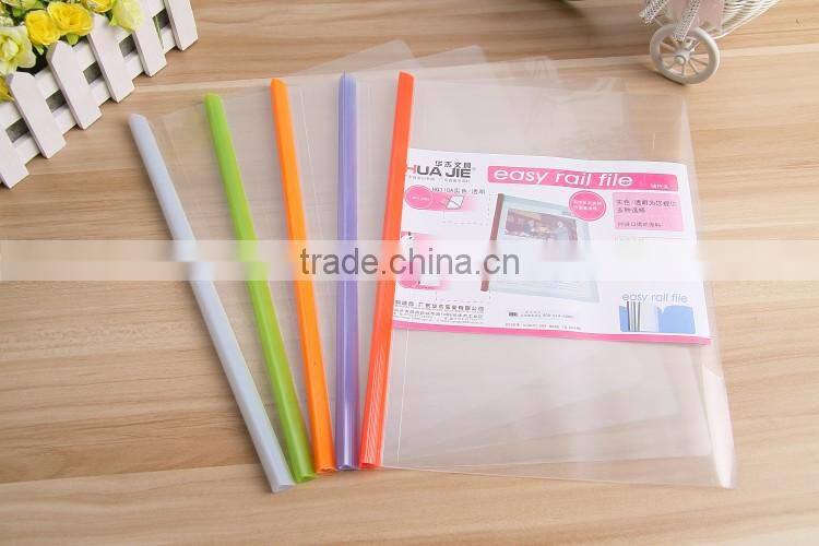 Plastic Clear Cover Poly Stick Poly File
