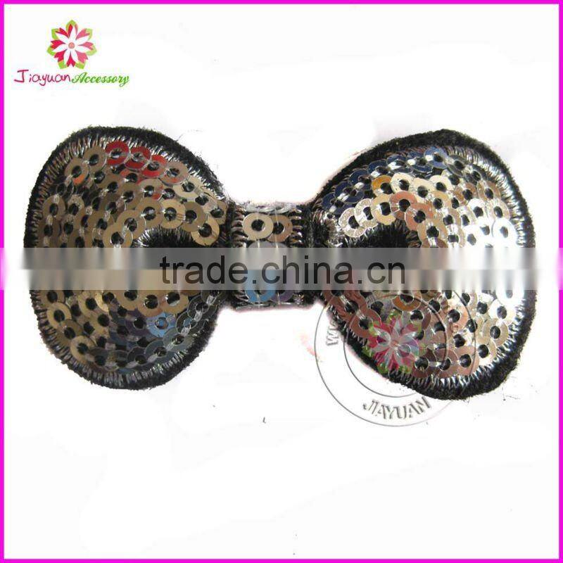 sequin bow applique