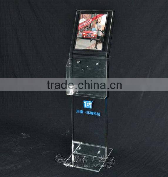clear acrylic brochure holder, high quality acrylic magazine holder, clear acrylic brochure holder, high quality acrylic magazin