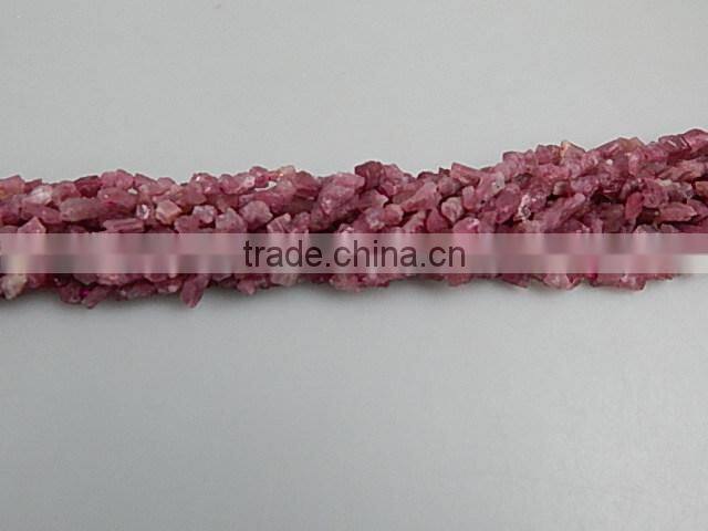 Natural gemstone bead rough tourmaline