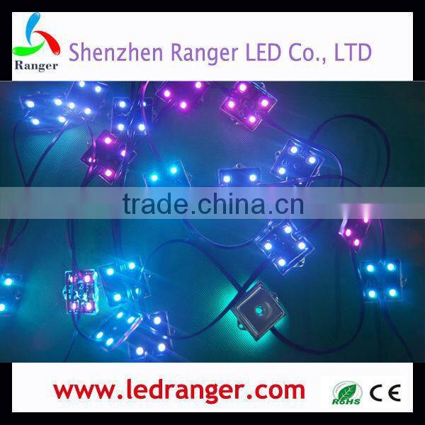 Individually Addressable Waterproof LED Pixel Module 32*32mm UCS1903 Pixel LED module