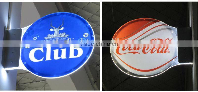 NEW edge light CF3 waterproof Wall Type Acrylic Signage led light box