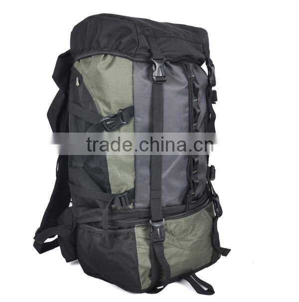 Hot Selling Large Capacity Mountain Backpack Outdoor Nylon Climbing Backpack Wholesale Mountain Backpack