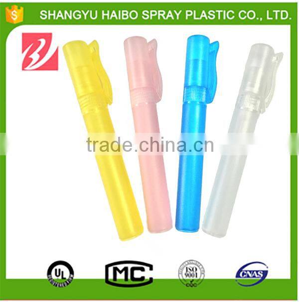 8ml 10ml 12ml plastic perfume bottle pen sprayer